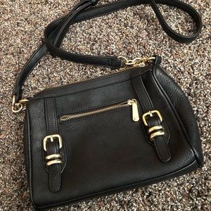 Charming Charlie’s Black satchel